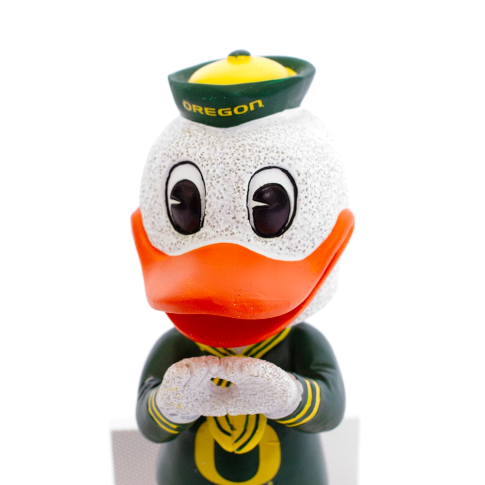 Classic Oregon O, Novelty, Gifts, 8", Bobble head, Polyresin, Mascot throwing O, 829201